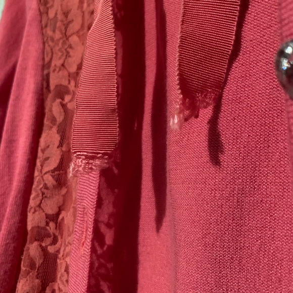 Twelve by Twelve Pink Lace Sweater - Picture 5 of 5